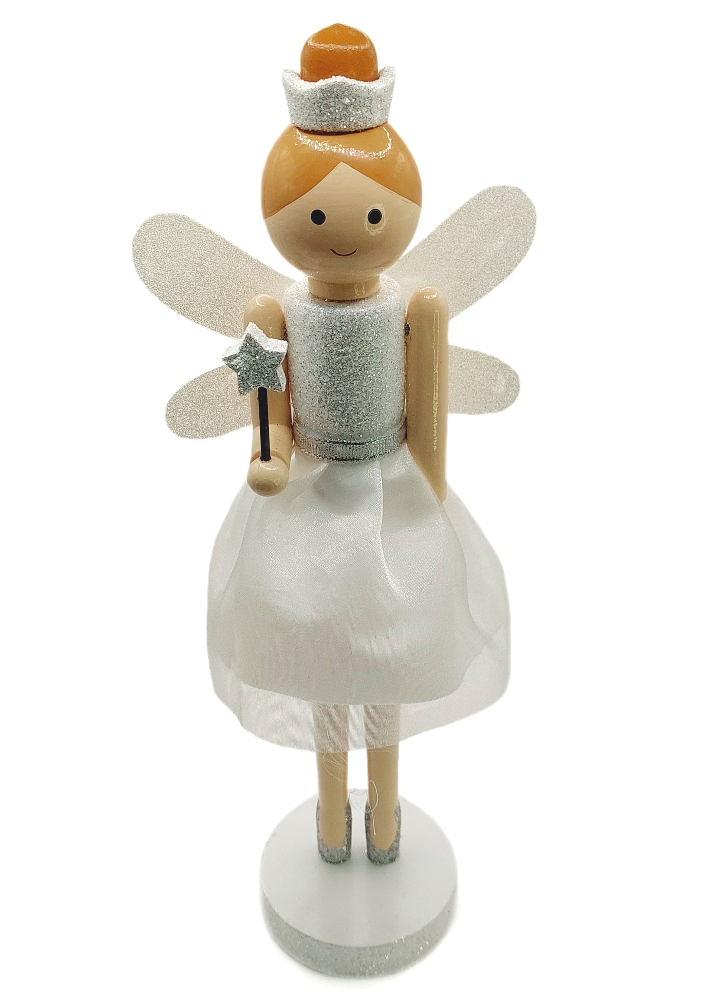 Glittering Fairy Nutcracker Princess Wizardi F07M6-2 White