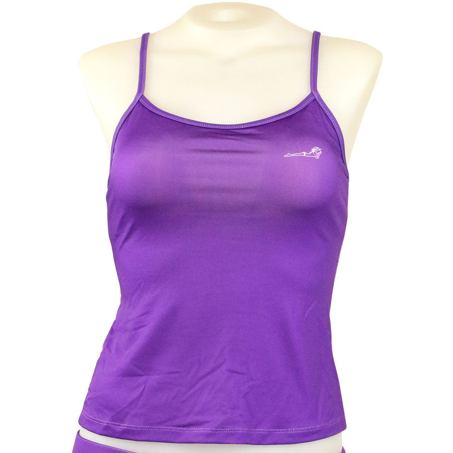 Loco Boutique Solid Logo Cami Tankini