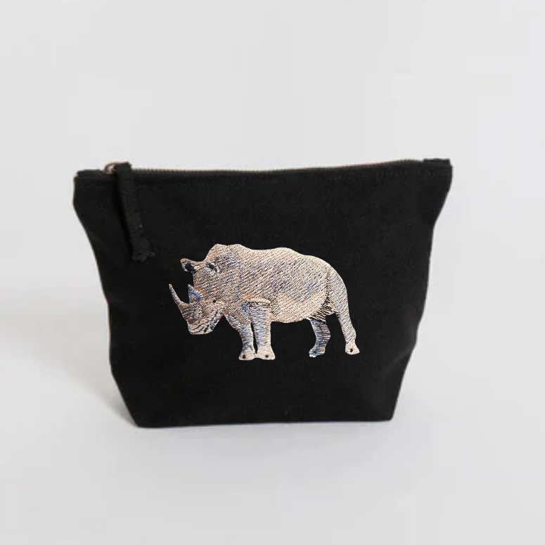 Make Up Pouch - Rhino