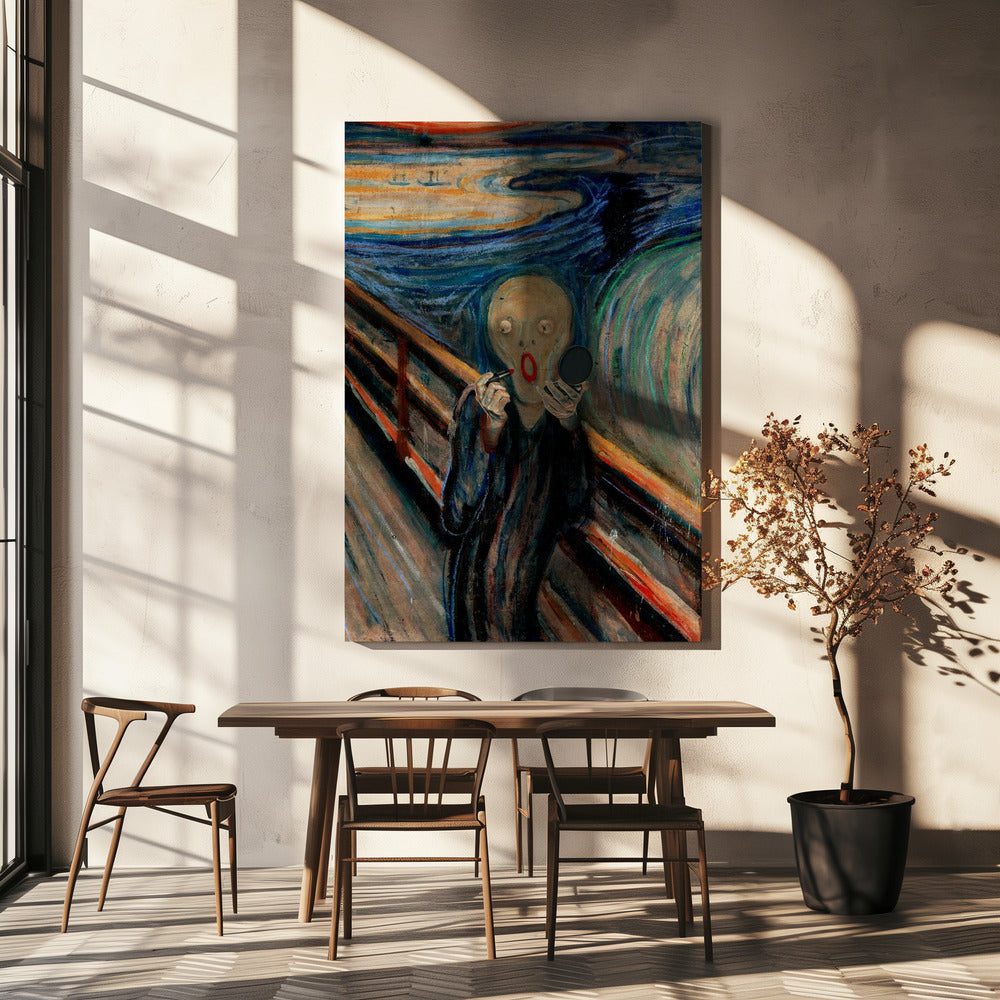 Wall art Screaming Make Up