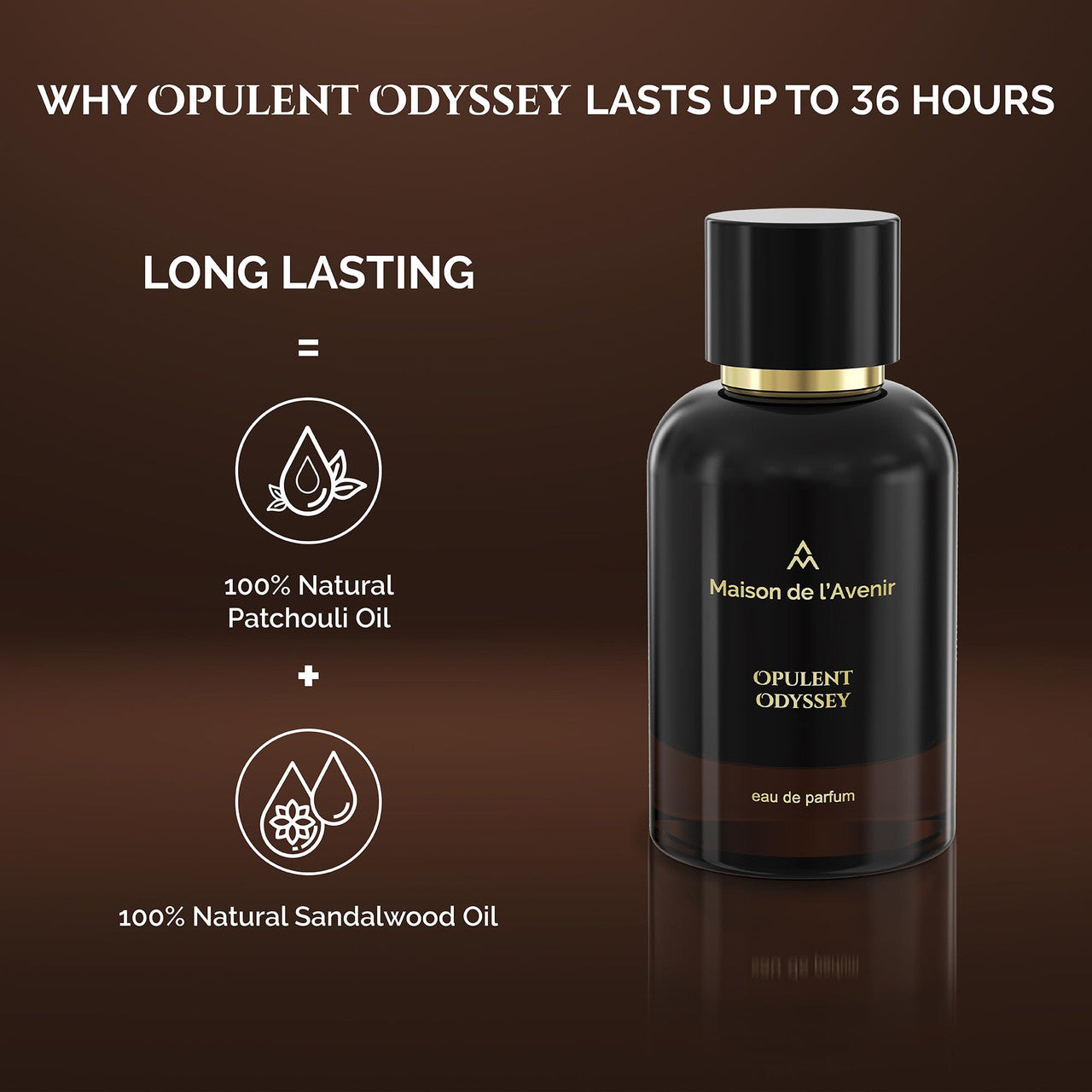 MAISON DE L'AVENIR OPULENT ODYESSY  EDP 3.4 U