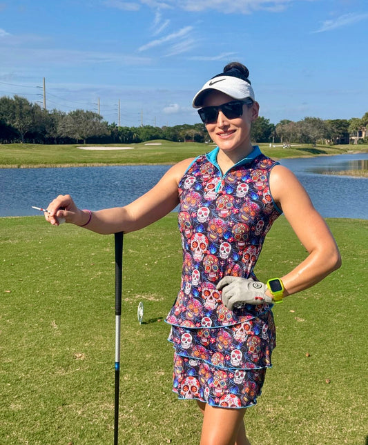 Kandy Skulls Par Tee Dresses