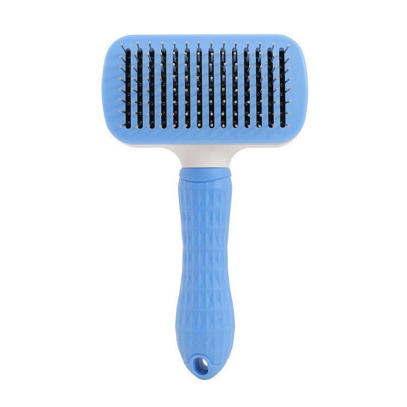 The Fur-Friendly Wonder: The Effortless Self-Cleaning Pet Grooming Comb
