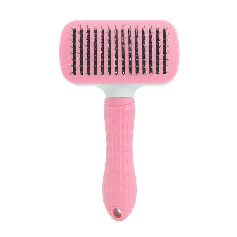 The Fur-Friendly Wonder: The Effortless Self-Cleaning Pet Grooming Comb