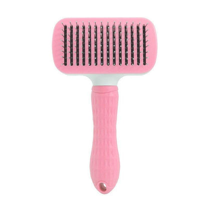 The Fur-Friendly Wonder: The Effortless Self-Cleaning Pet Grooming Comb