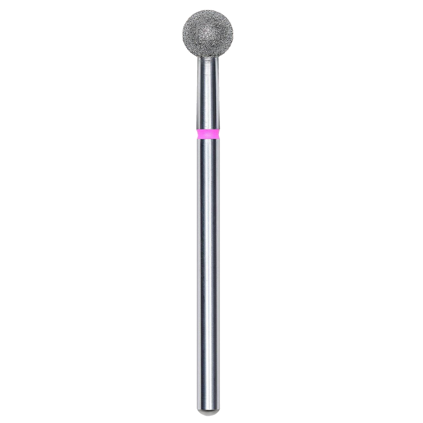 DIAMOND NAIL DRILL BIT, "BALL", RED, HEAD DIAMETER 5MM (FA01R050) - STALEKS™