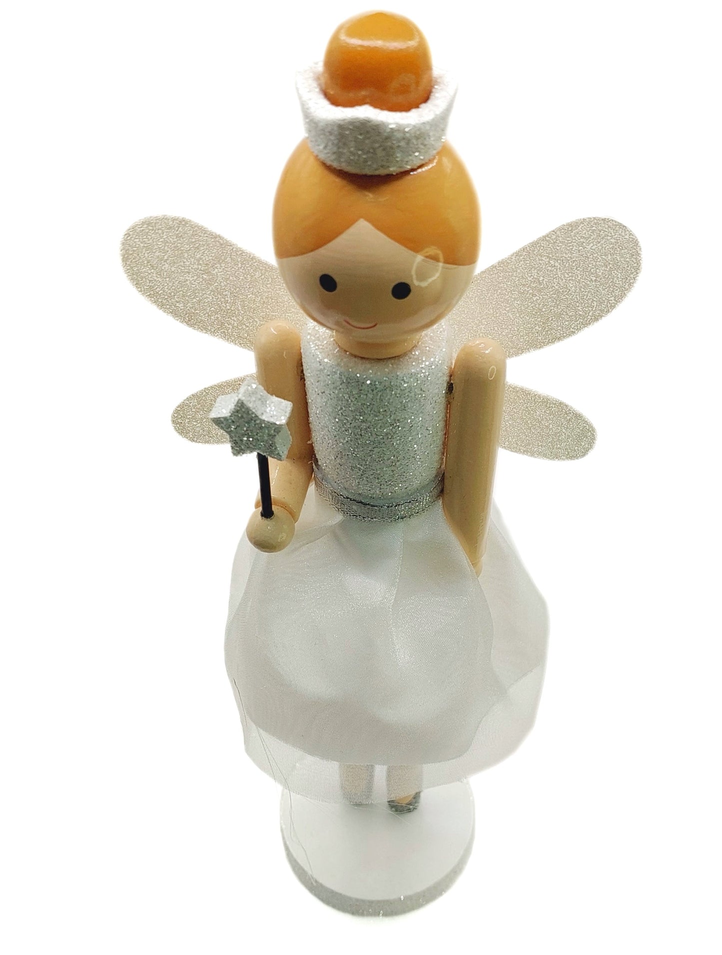 Glittering Fairy Nutcracker Princess Wizardi F07M6-2 White