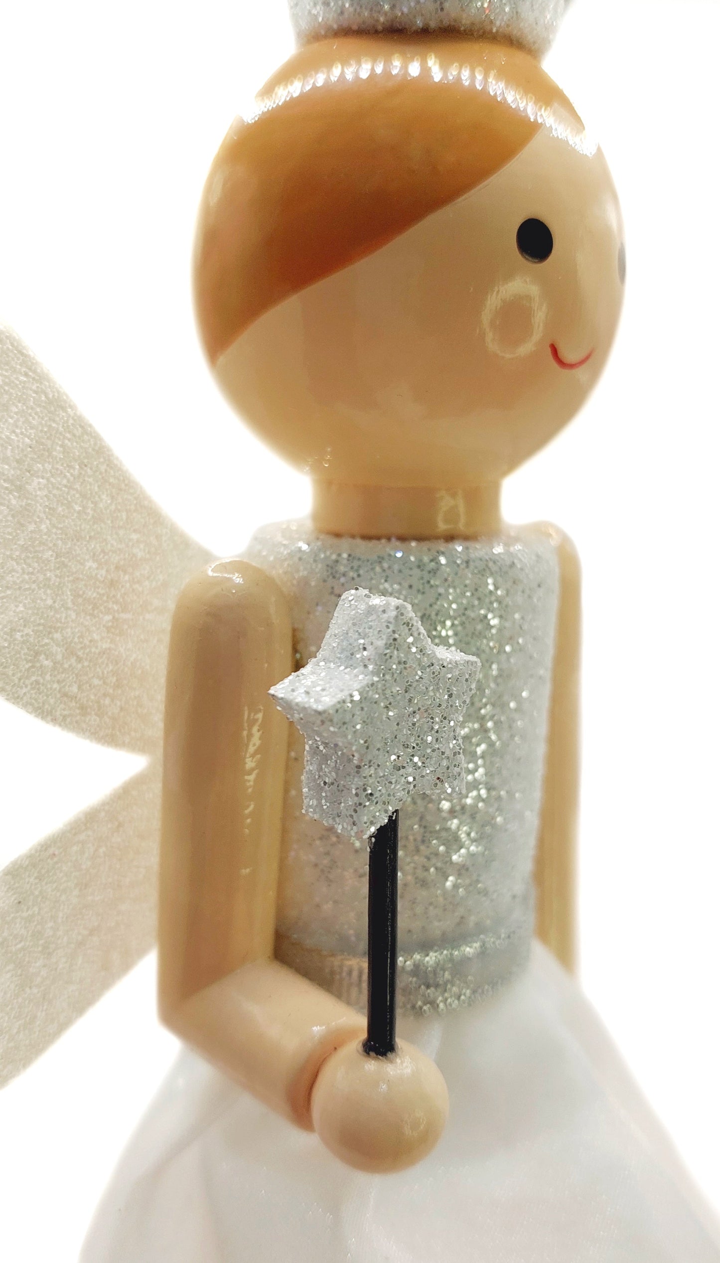 Glittering Fairy Nutcracker Princess Wizardi F07M6-2 White