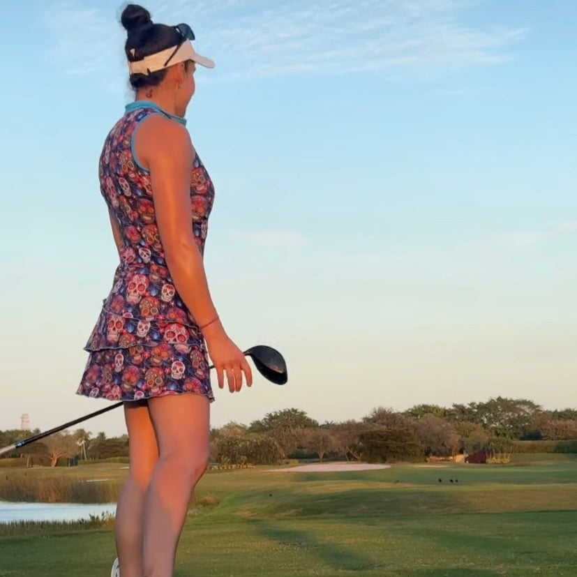 Kandy Skulls Par Tee Dresses