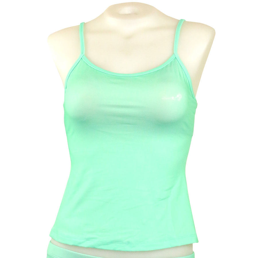 Loco Boutique Solid Logo Cami Tankini