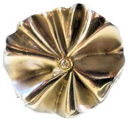 Ruffle Earring Jackets (2 sets) with 3 pearl stud earrings.   Sterling Silver and 18K gold plate.