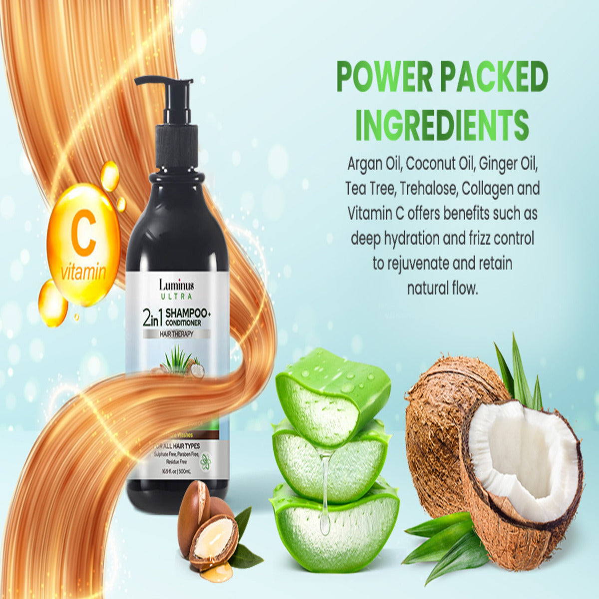 2 in 1 Shampoo & Conditioner