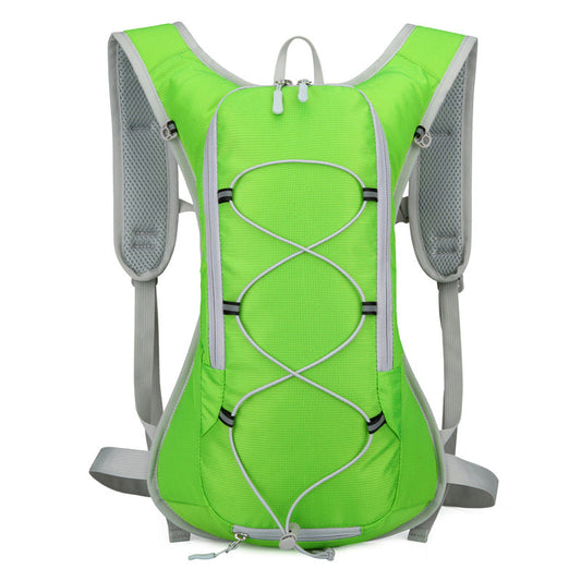 NNEDSZ Green Outdoor Sports Hydration Backpack for Running, Hiking, and Cycling - Lightweight and Waterproof
