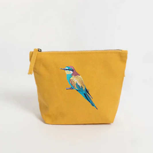 Make Up Pouch- Bee Eater