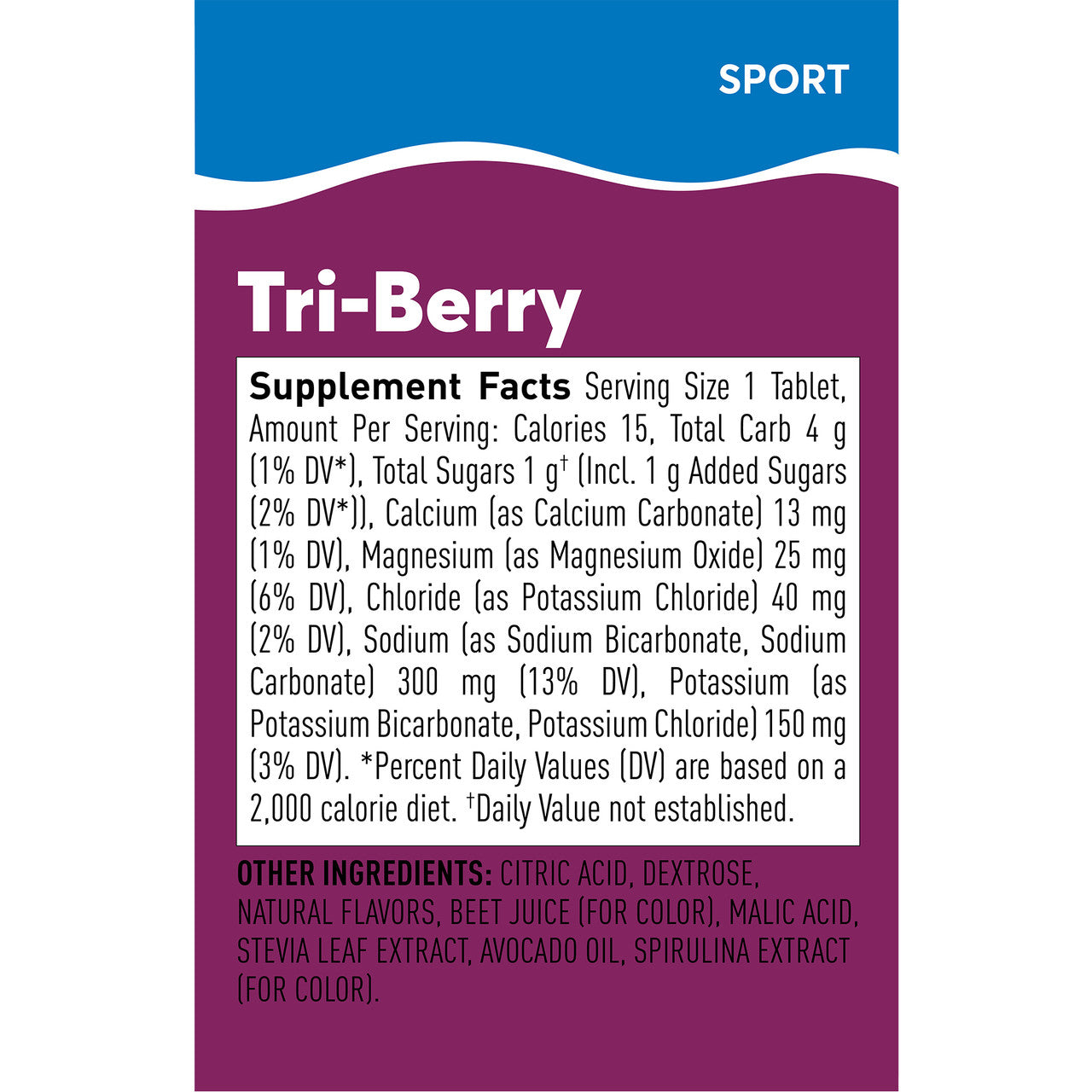 Nuun Active Hydration Active Tablets, Tri-Berry (8X10 Tab )-6