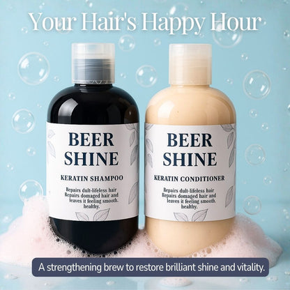 Beer & Keratin Strengthening Shampoo