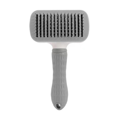 The Fur-Friendly Wonder: The Effortless Self-Cleaning Pet Grooming Comb