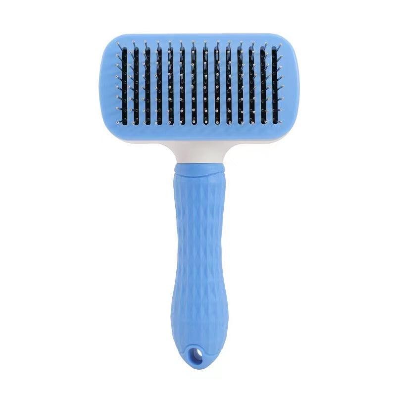 The Fur-Friendly Wonder: The Effortless Self-Cleaning Pet Grooming Comb