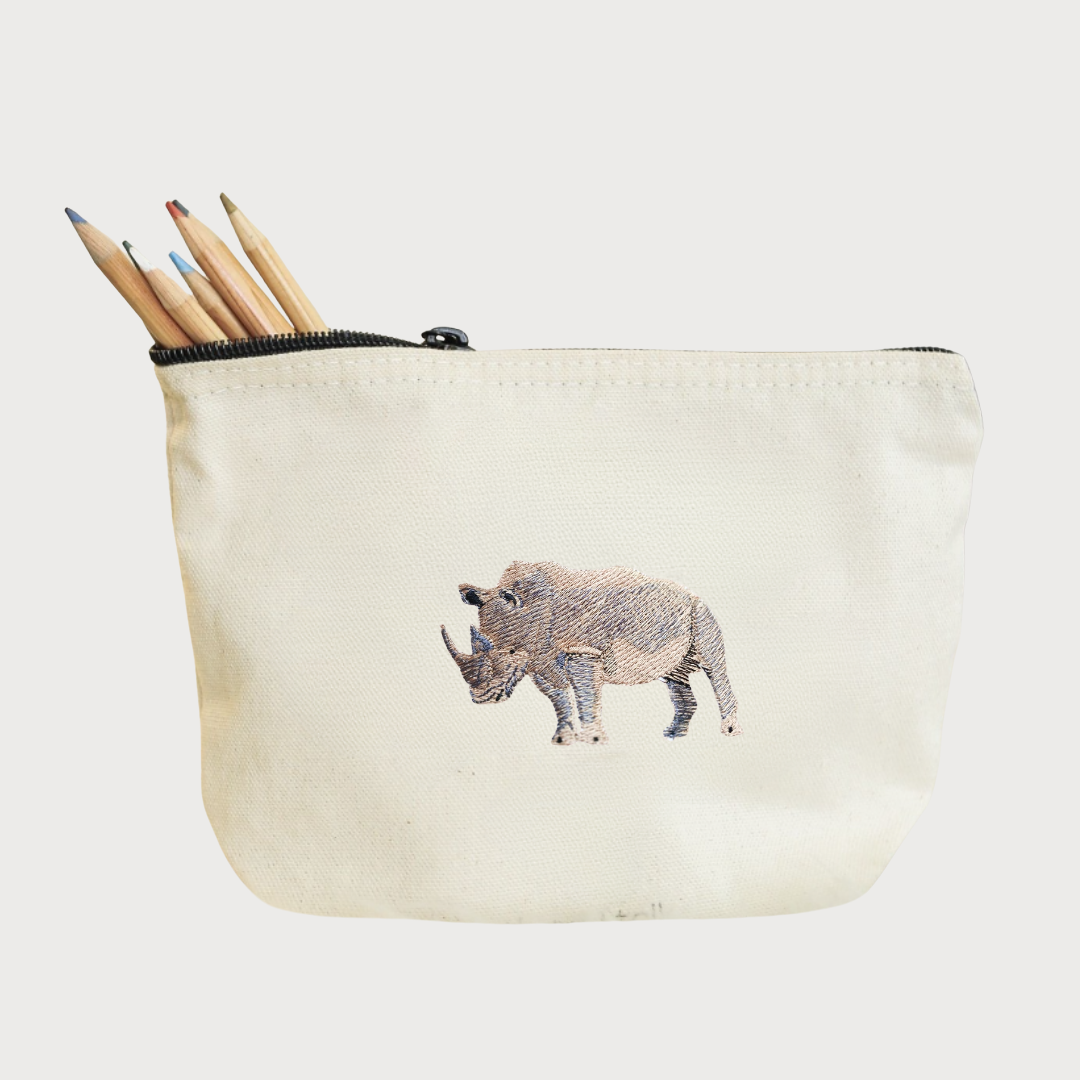 Make Up Pouch - Rhino