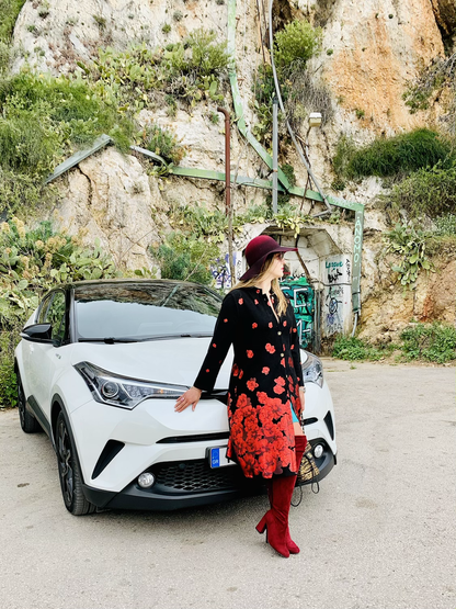 Long Dress Spring  Day wear Evening  wear