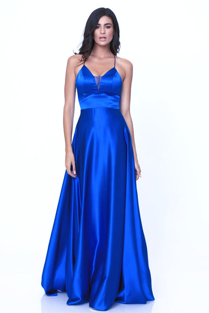 Arista Satin Evening Dress evening dresses