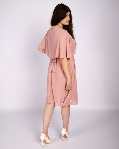 Dorothy Pink Flare Chiffon Dress "evening dresses"