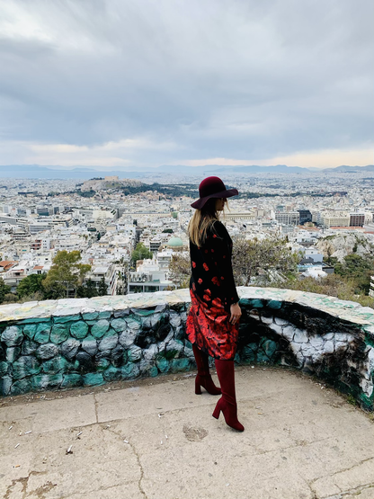 Long Dress Spring  Day wear Evening  wear