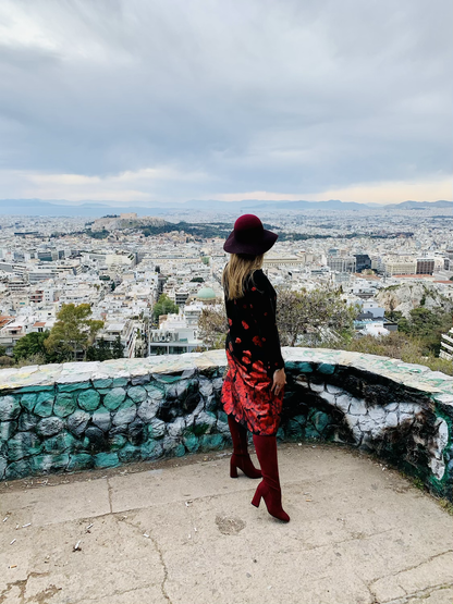 Long Dress Spring  Day wear Evening  wear