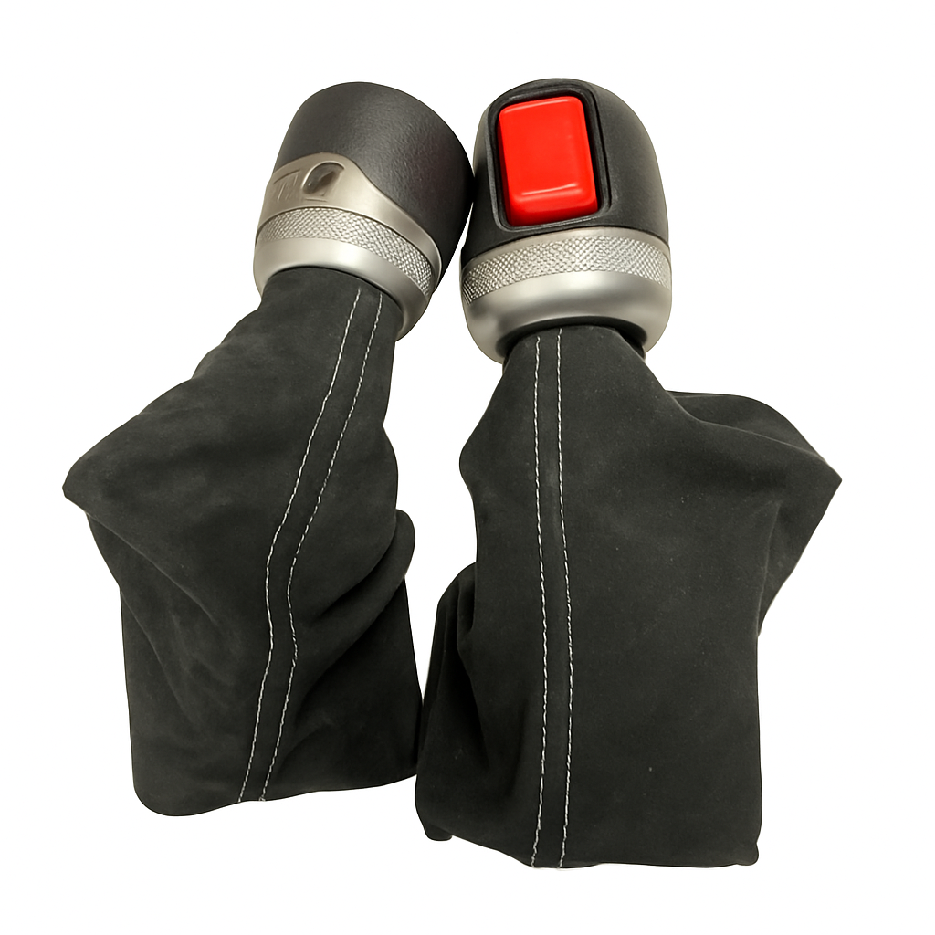 Jeep JT Gladiator Rubicon Real Suede Automatic Transmission and Transfer Case Shifter Boots 2018-2023