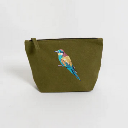 Make Up Pouch- Bee Eater
