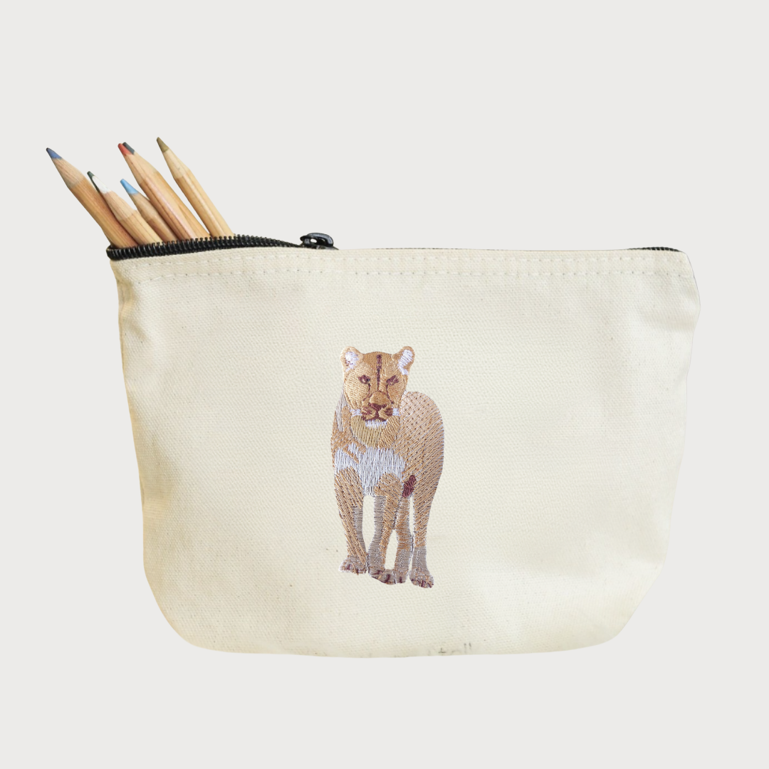 Make Up Pouch - Lion-3