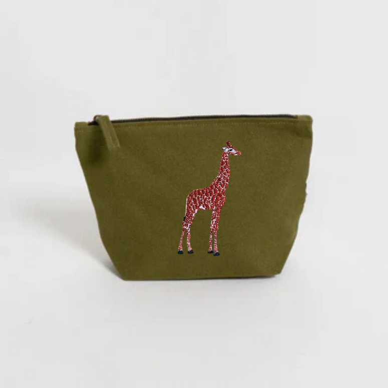 Make Up Pouch - Giraffe