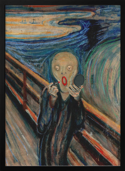 Wall art Screaming Make Up