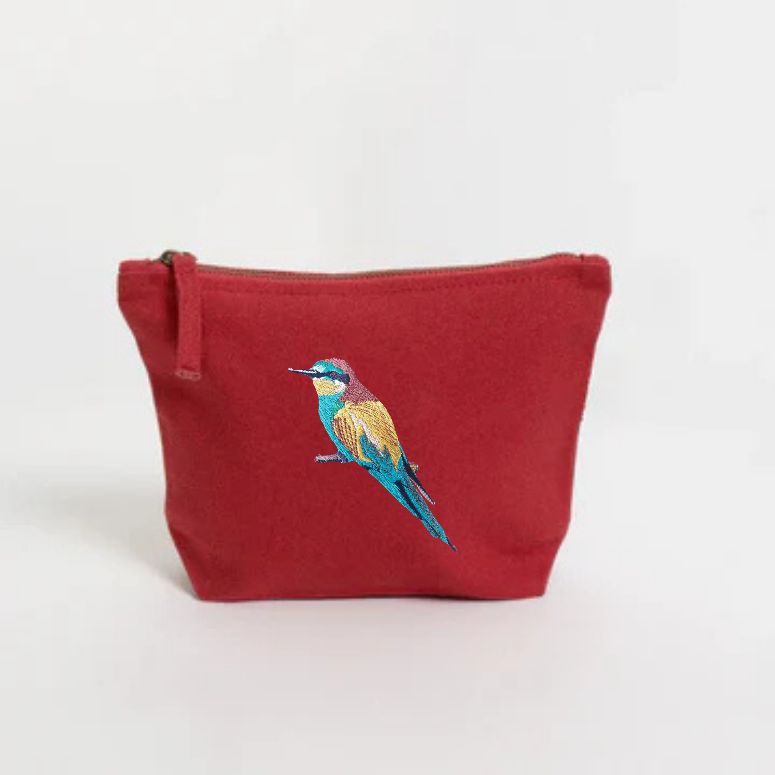 Make Up Pouch- Bee Eater