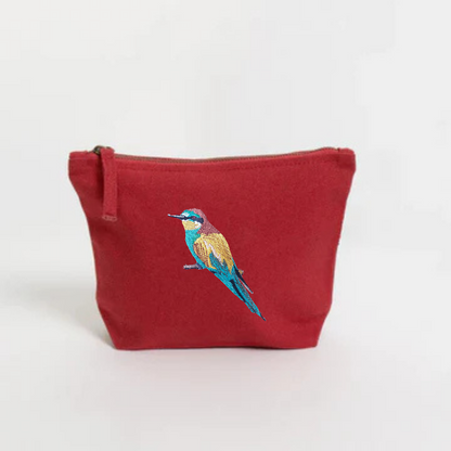 Make Up Pouch- Bee Eater