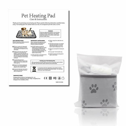 Electric Pet Heat Pad Heating Mat Pet Dog Bed Puppy Warmer Waterproof Winter Warm Mat  Blanket Cushion Pet Sofa US/EU Plug