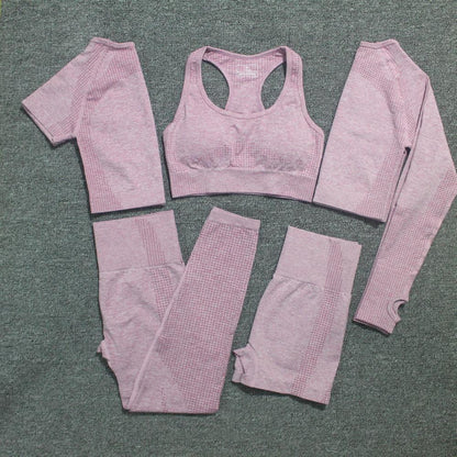 vital seamless yoga set gym set women workout clothes for women active wear sport suit