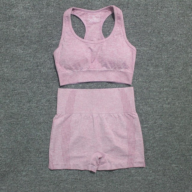 vital seamless yoga set gym set women workout clothes for women active wear sport suit