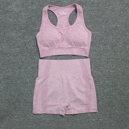 vital seamless yoga set gym set women workout clothes for women active wear sport suit