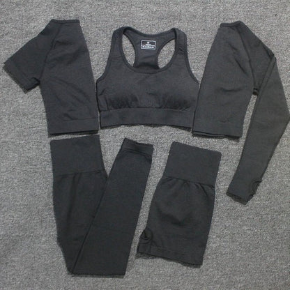 vital seamless yoga set gym set women workout clothes for women active wear sport suit