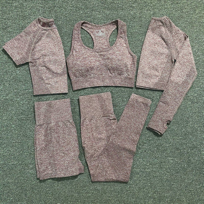 vital seamless yoga set gym set women workout clothes for women active wear sport suit