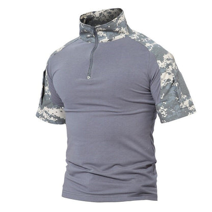 Men T-Shirts Multicam Camouflage Tactical T-Shirt Cotton Short Sleeve Top Tees Army Military Tee Shirts Paintball