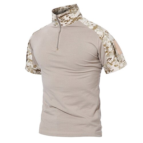 Men T-Shirts Multicam Camouflage Tactical T-Shirt Cotton Short Sleeve Top Tees Army Military Tee Shirts Paintball