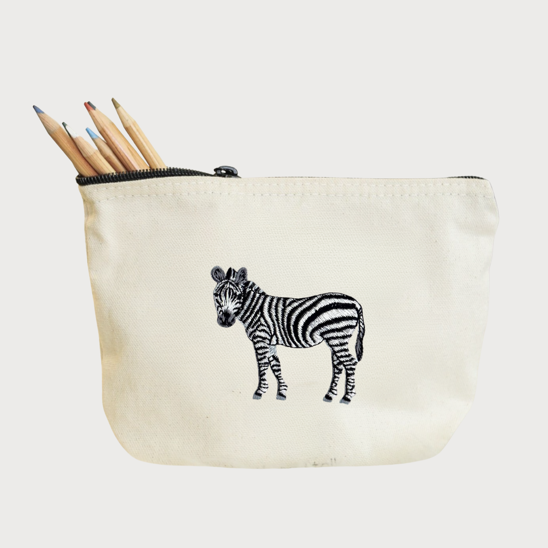 Make Up Pouch - Zebra