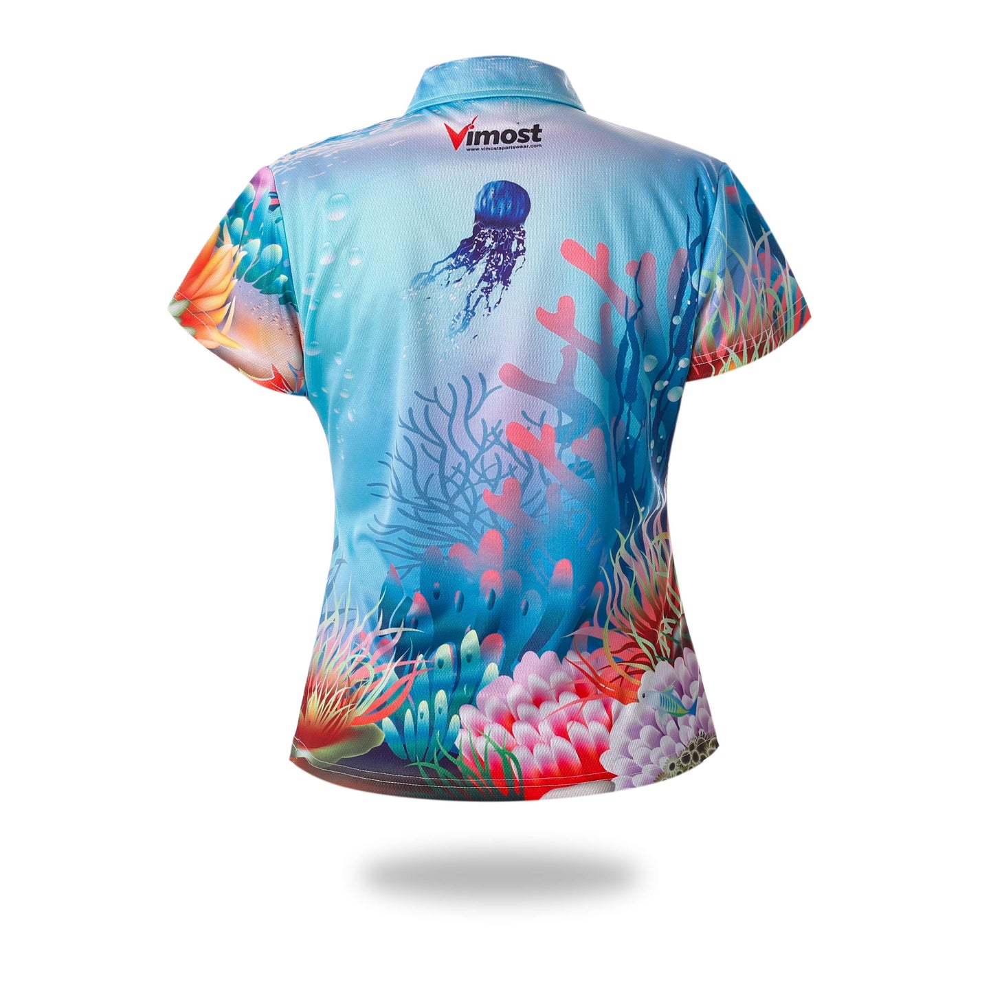 Sublimated Short Sleeve Woman Fishing Shirts
